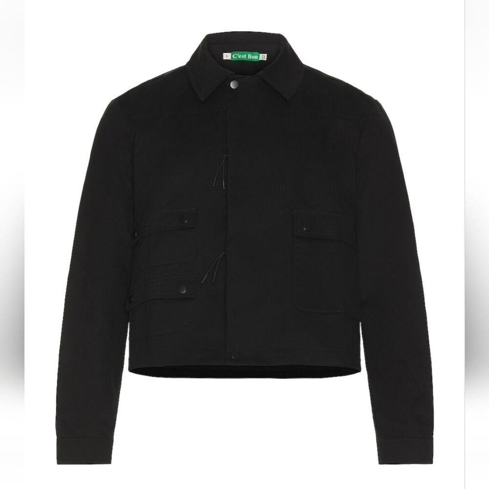 Cest Bon Griot Jacket in Black Men Size Medium